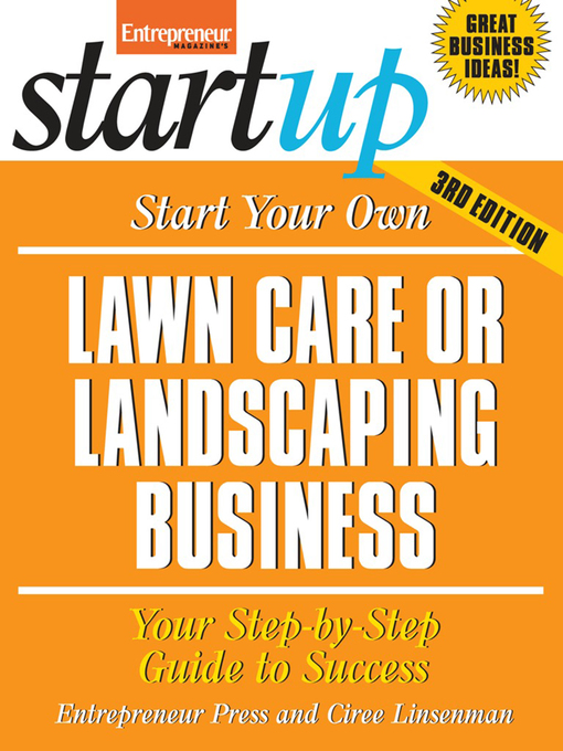 Title details for Start Your Own Lawncare and Landscaping Business by Entrepreneur Press - Available